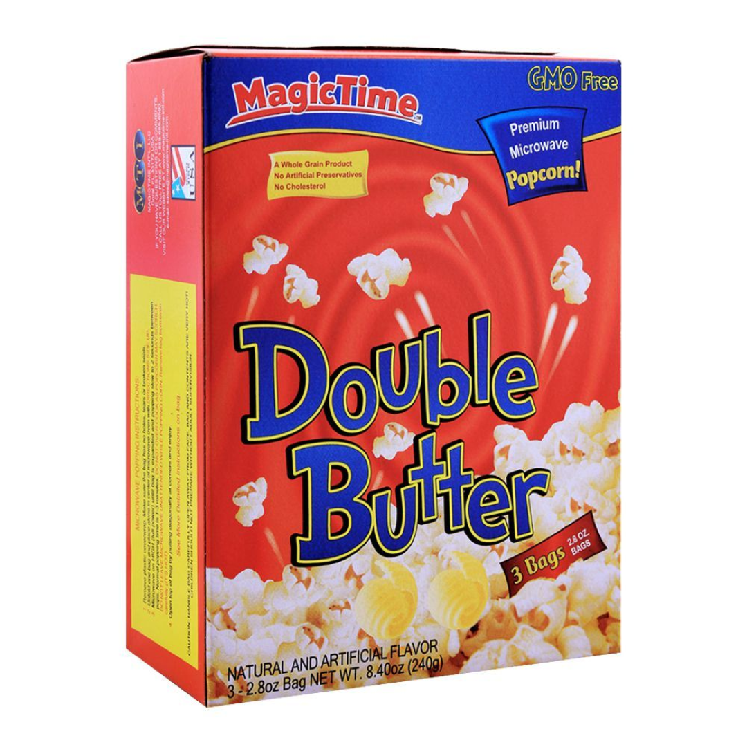 MAGIC TIME DOUBLE BUTTER POPCORN 240G